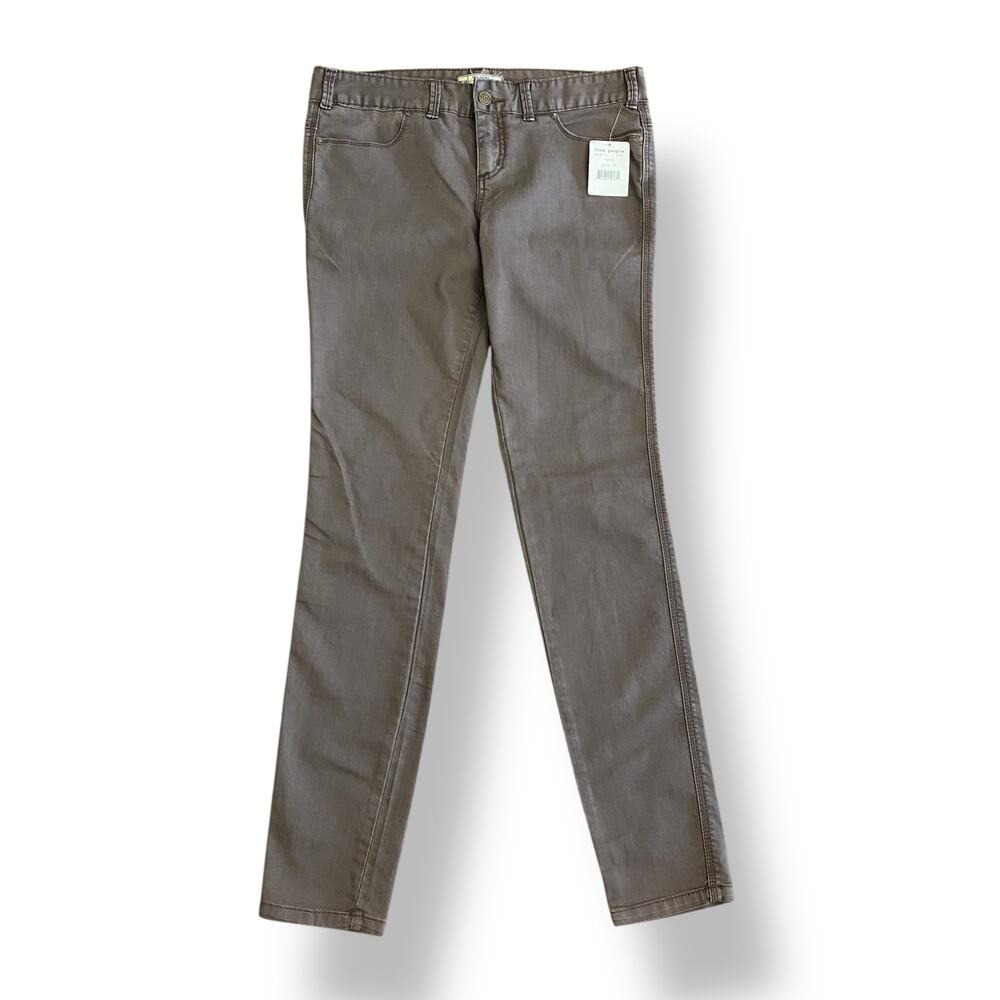 Free People NWT Brown Skinny Jeans Womens Size 29 Streetwear Boho